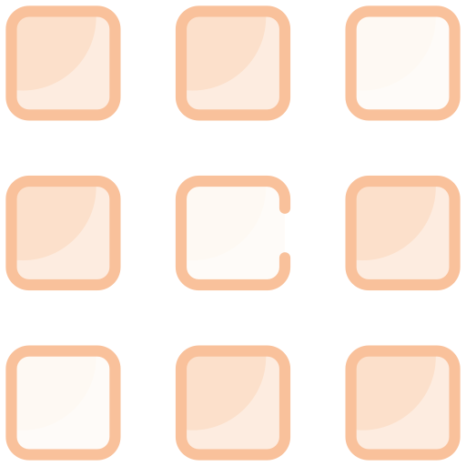 vista a griglia Generic color lineal-color icona