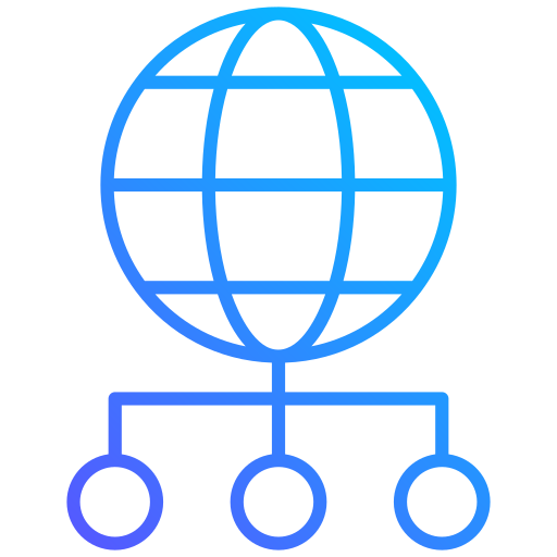 회로망 Generic gradient outline icon