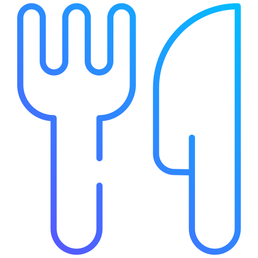 レストラン Generic gradient outline icon