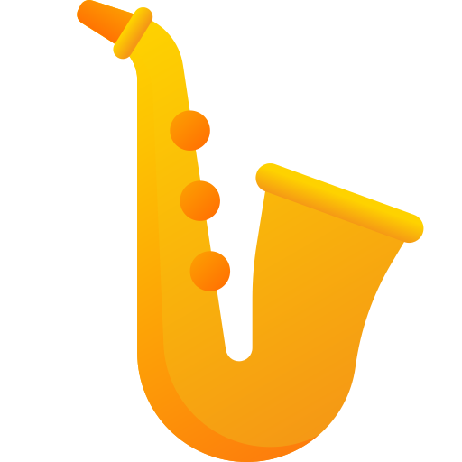 Saxophone Generic gradient fill icon