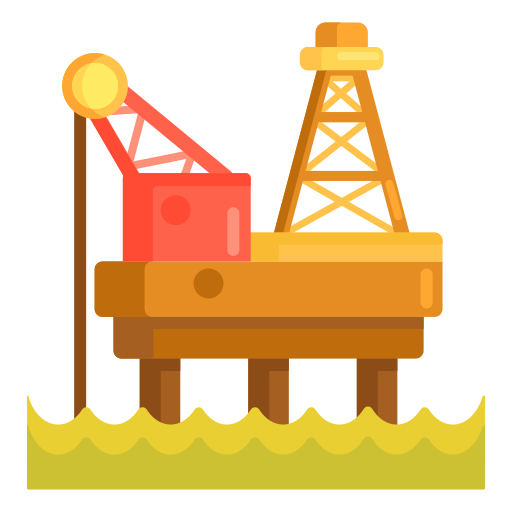 Oil platform Flaticons Flat icon