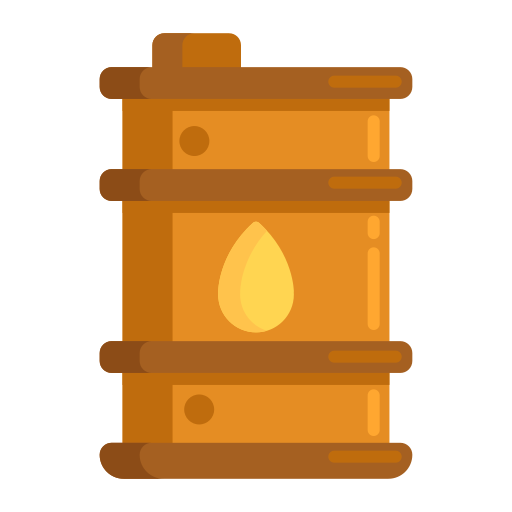 Oil barrel Flaticons Flat icon