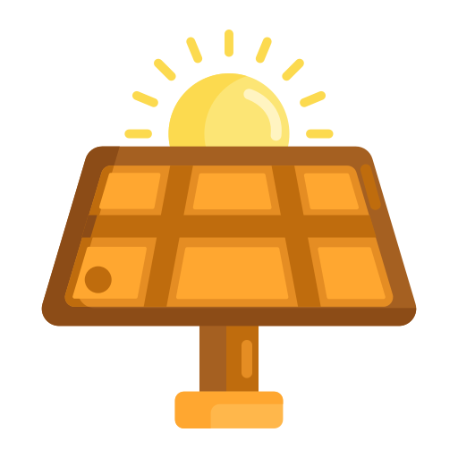 太陽光エネルギー Flaticons Flat icon