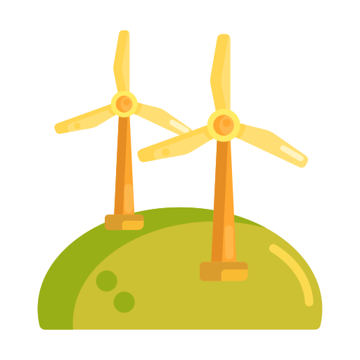 Wind power Flaticons Flat icon