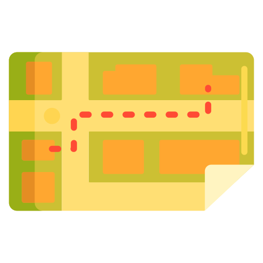 route Flaticons Flat icon