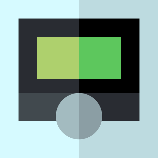 Controller Basic Straight Flat icon