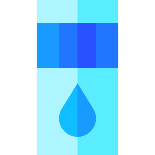 sensor de humedad Basic Straight Flat icono