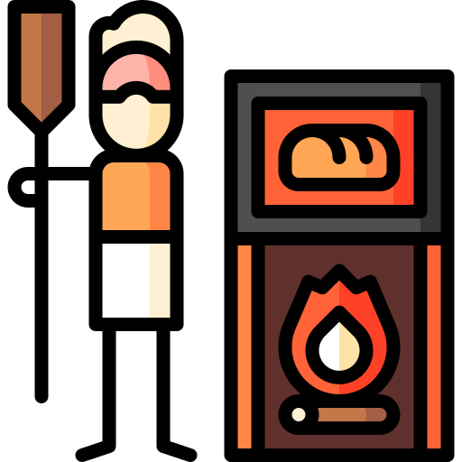 holzofen Puppet Characters Lineal Color icon