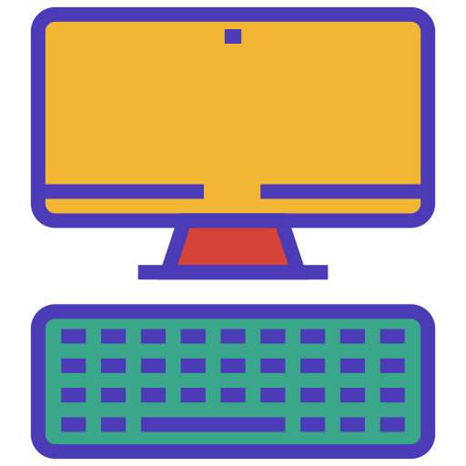 Computer Berkahicon Lineal Color icon