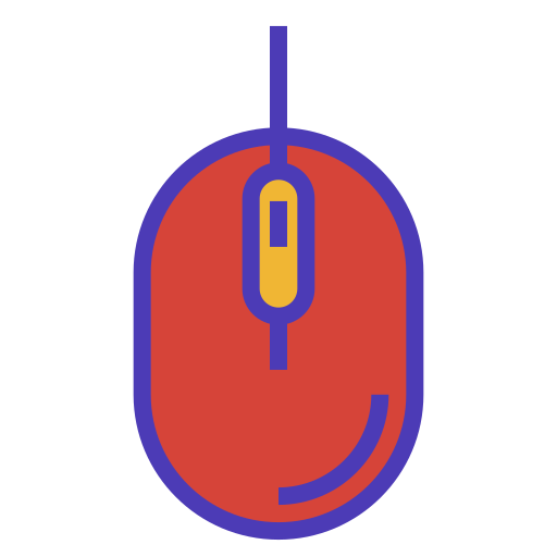ratón Berkahicon Lineal Color icono
