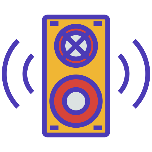 głośnik Berkahicon Lineal Color ikona