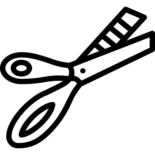 zackenschere Berkahicon Lineal icon