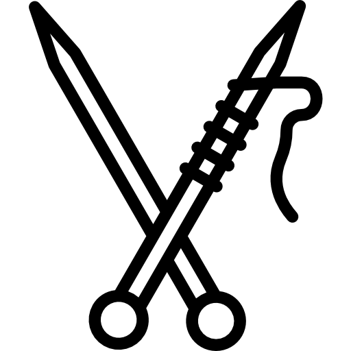 stricknadeln Berkahicon Lineal icon