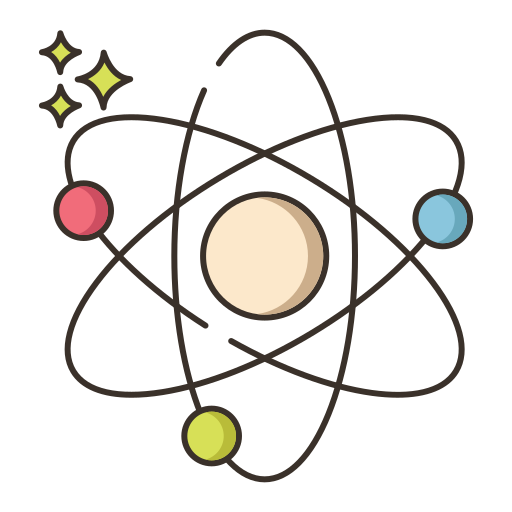 atomo Flaticons Lineal Color icona