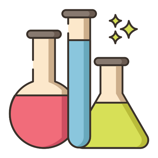 화학 Flaticons Lineal Color icon