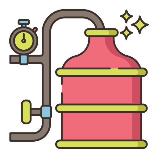Distillation Flaticons Lineal Color icon