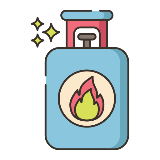 Gas Flaticons Lineal Color icon