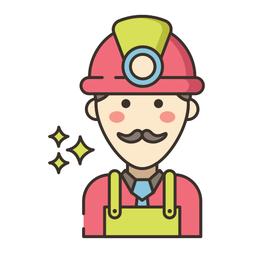 Worker Flaticons Lineal Color icon
