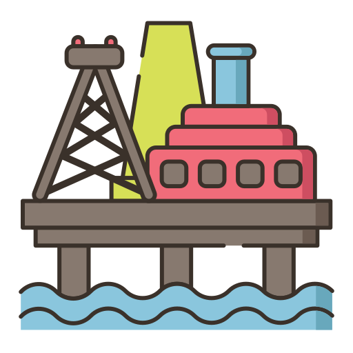 Offshore Flaticons Lineal Color icon