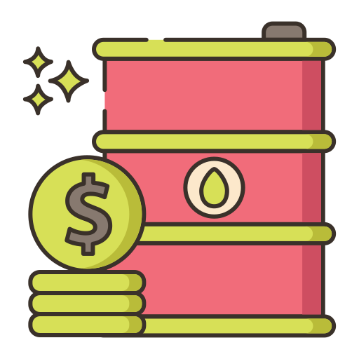 Petrodollar Flaticons Lineal Color icon