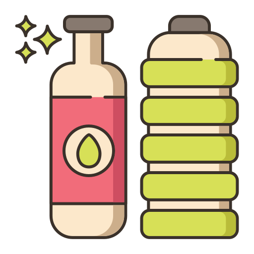 Растительное масло Flaticons Lineal Color иконка