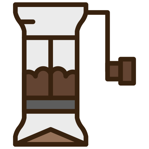 kaffeemühle Berkahicon Lineal Color icon