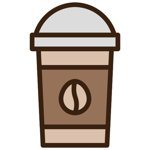 アイスコーヒー Berkahicon Lineal Color icon