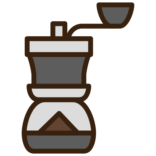 커피 그라인더 Berkahicon Lineal Color icon