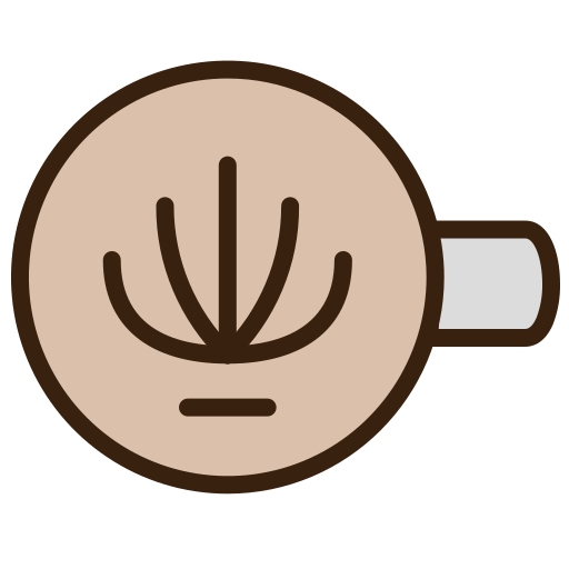 Latte Berkahicon Lineal Color icon