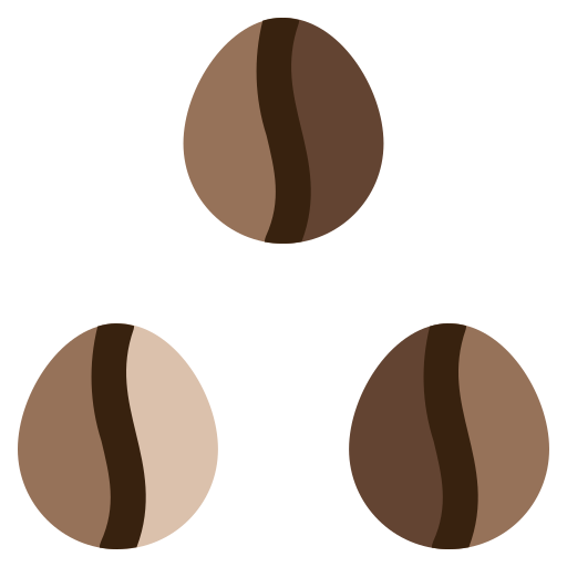 Coffee beans Berkahicon Flat icon