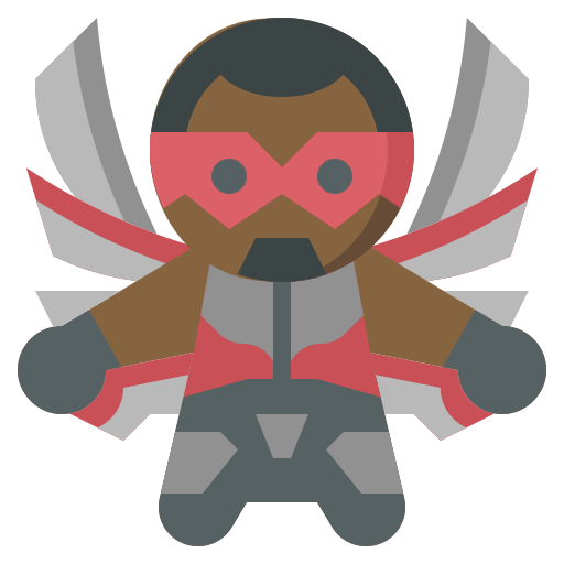 superhéroe Surang Flat icono