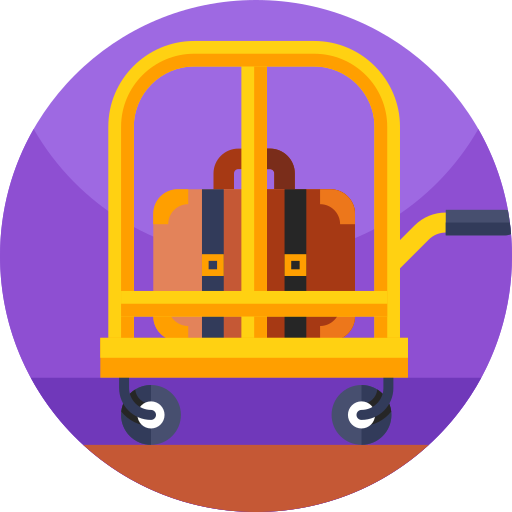 hotelwagen Geometric Flat Circular Flat icon