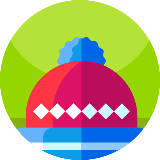 czapka Geometric Flat Circular Flat ikona