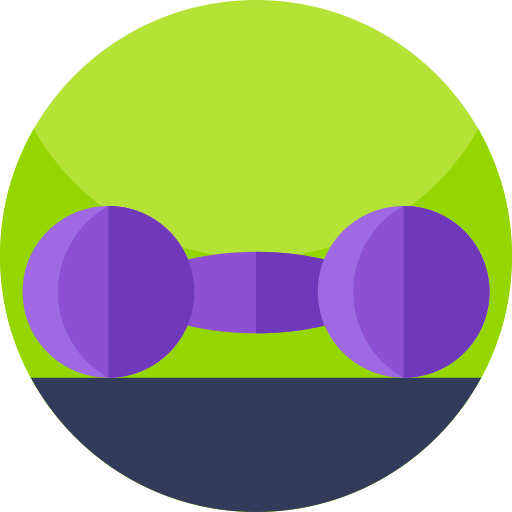 sztanga Geometric Flat Circular Flat ikona