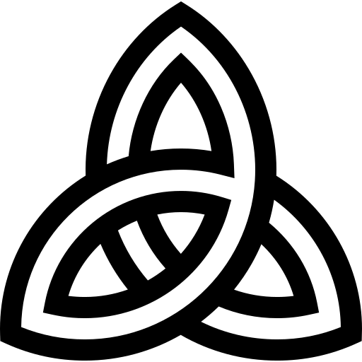 triquetra Basic Straight Lineal icona