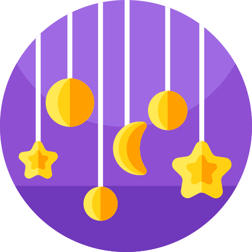Crib toy Geometric Flat Circular Flat icon