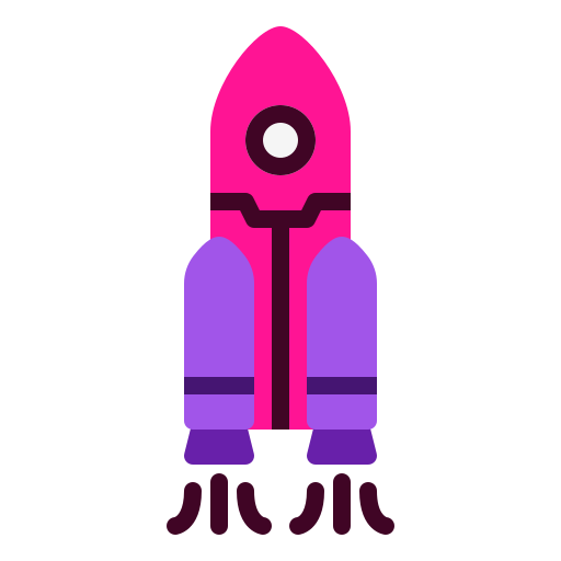 cohete Berkahicon Flat icono