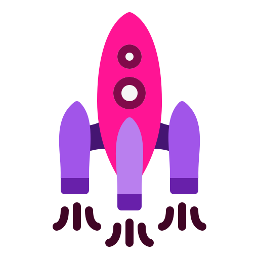 rakieta Berkahicon Flat ikona