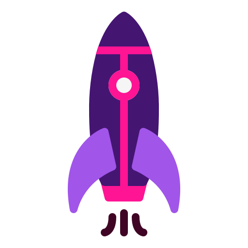 rakieta Berkahicon Flat ikona