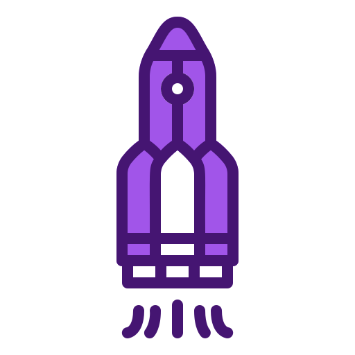 ロケット Berkahicon Lineal Color icon