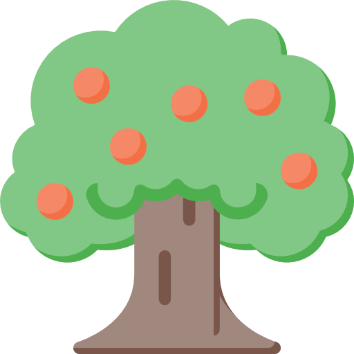 drzewo Berkahicon Flat ikona