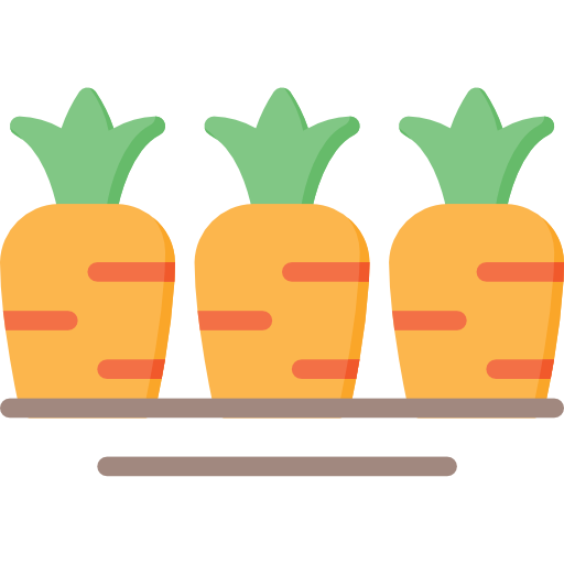 Carrots Berkahicon Flat icon