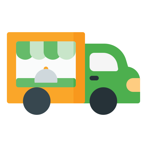 Food truck Berkahicon Flat icon