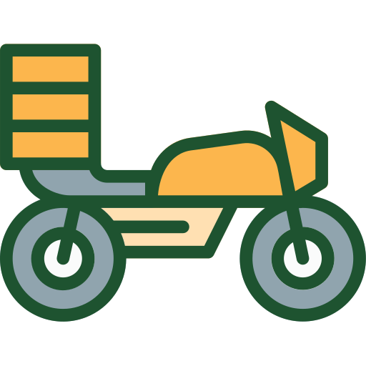 motorrad Berkahicon Lineal Color icon