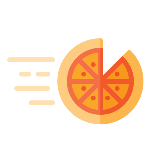 pizza Berkahicon Flat icoon