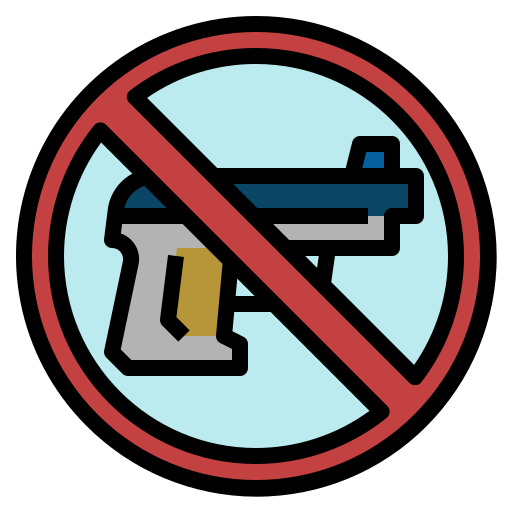 No weapons Generic color lineal-color icon