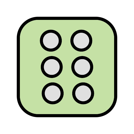サイコロ Generic color lineal-color icon