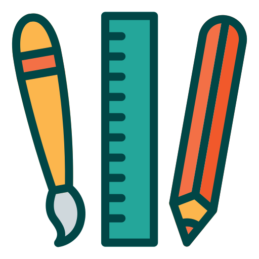 narzędzia Berkahicon Lineal Color ikona