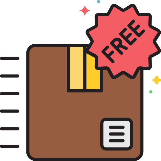 Free shipping Flaticons Lineal Color icon