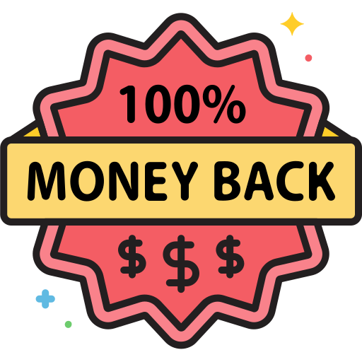 Money back Flaticons Lineal Color icon